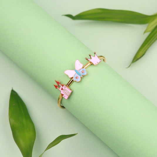 Translation missing: en.Butterfly Castle Crown Bangle