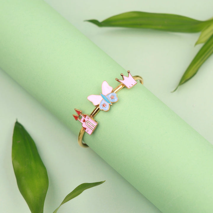 Translation missing: en.Butterfly Castle Crown Bangle