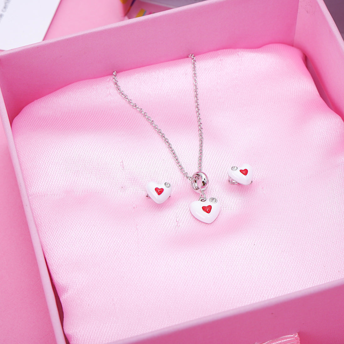 Heart Pendant Set