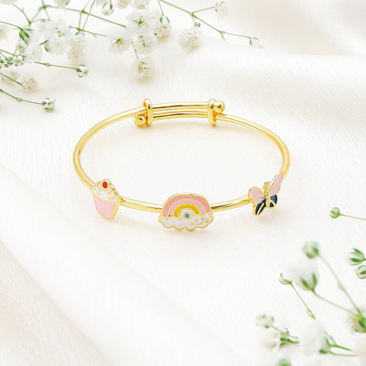 Translation missing: en.Cupcake Rainbow Butterfly Bangle