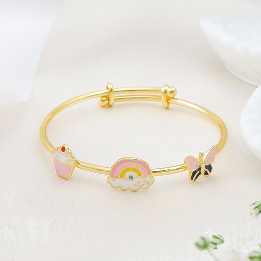 Translation missing: en.Cupcake Rainbow Butterfly Bangle