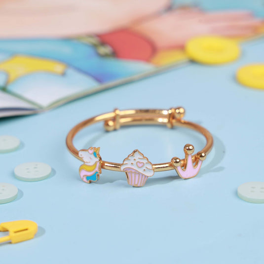 Translation missing: en.Unicorn Cupcake Crown Bangle