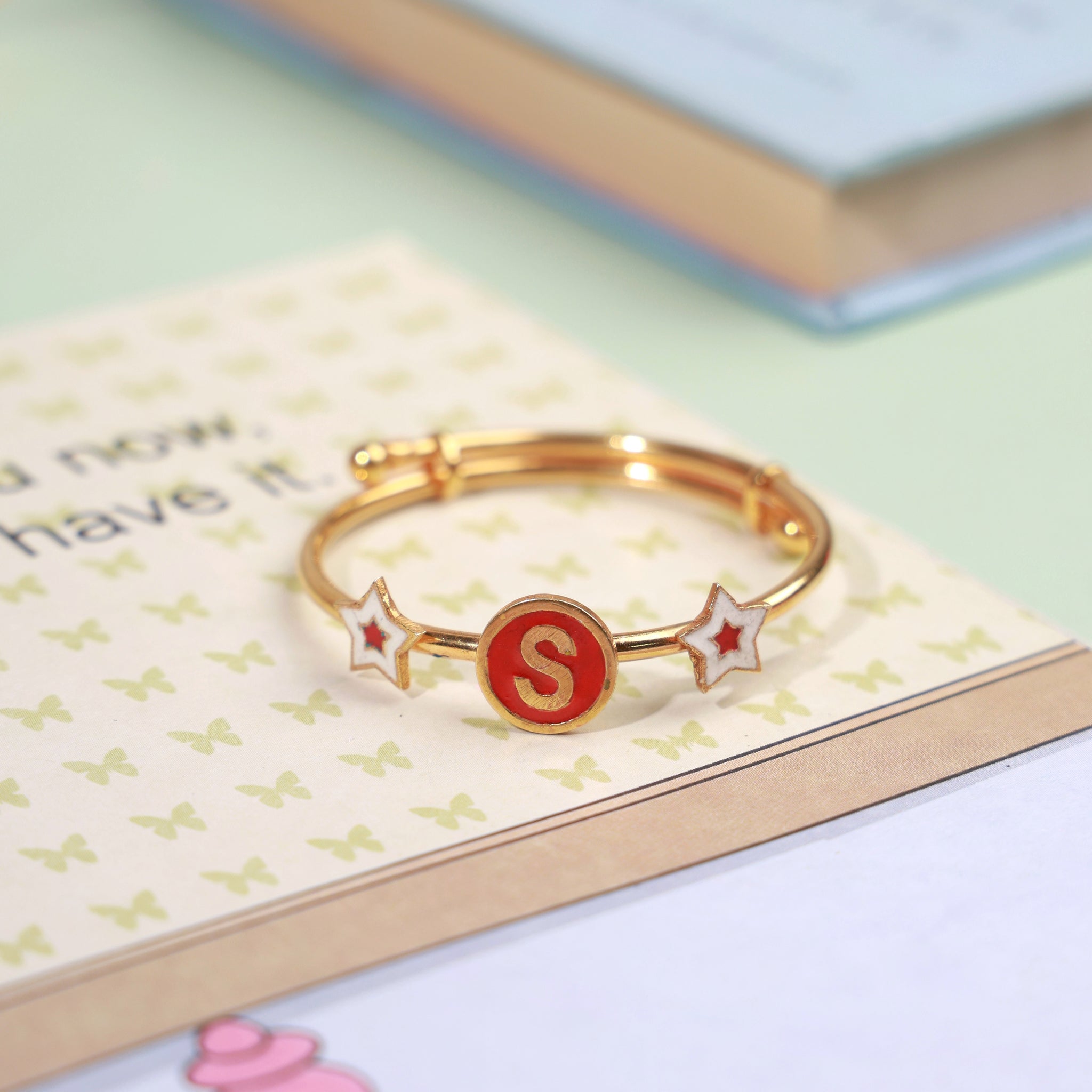 Initial and Star Bangle