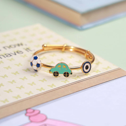 Translation missing: en.Car Football Evil Eye Bangle