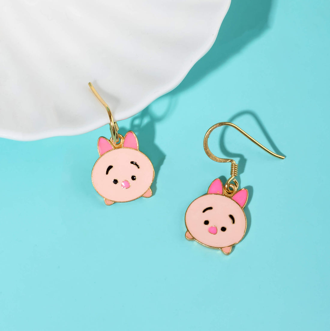 Piglet earrings