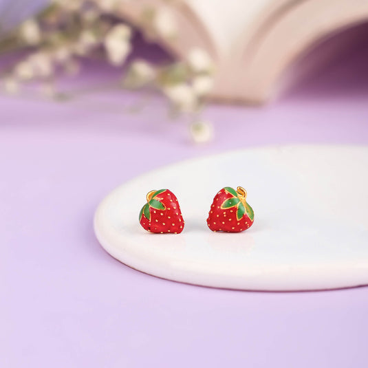 Translation missing: en.Strawberry earrings